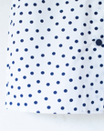 Polka dot button-up shirt with collar and bow tie | 6-7 years