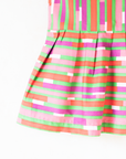 שמלת פסים צבעונית מהסבנטיז | 3-4 שנים