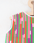 שמלת פסים צבעונית מהסבנטיז | 3-4 שנים