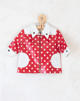 Red polka dot raincoat | 18-24 months