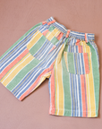Colorful Striped Bermuda Shorts | 6-7 Years