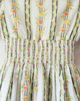 Floral dress with ruffles | 3-4 years
