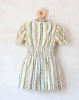 Floral dress with ruffles | 3-4 years