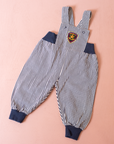 Striped Sheriff Overalls | 6-9 months