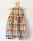 Checked wide overalls | 18-24 months
