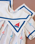 Spanish dress with sailboats | Spanish dead stock | 5-6 years