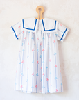 Spanish dress with sailboats | Spanish dead stock | 5-6 years