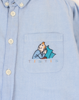 Tintin Button-Up Denim Shirt | 2-3 Years