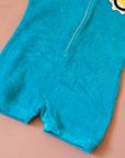 Terry Cloth Overalls with Ship Wheel | 9-12 Months