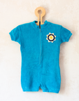 Terry Cloth Overalls with Ship Wheel | 9-12 Months