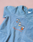 King Bebar Embroidered Denim Dress | 4-5 Years