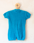 Terry Cloth Overalls with Ship Wheel | 9-12 Months