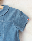 King Bebar Embroidered Denim Dress | 4-5 Years