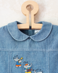 King Bebar Embroidered Denim Dress | 4-5 Years