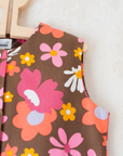 Colorful floral dress from the 70s | Dead stock | 5-6 years