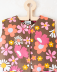 Colorful floral dress from the 70s | Dead stock | 5-6 years