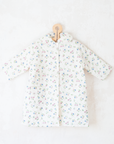 Quilted jacket with 70s flowers | 3-4 years
