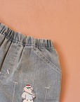 Shorts with King Babar embroidery | 2-3 years