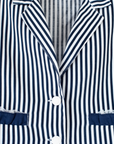 Custom-made striped jacket | Dead stock from Italy | 6-7 years
