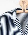Custom-made striped jacket | Dead stock from Italy | 6-7 years