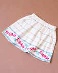 Skirt with a view and trees | French deadstock | 3-4 years