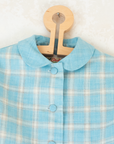 Plaid French Jacket | Dead Stock from the Seventies | 4-5 Years