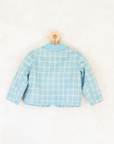 Plaid French Jacket | Dead Stock from the Seventies | 4-5 Years