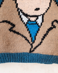 Blue sweater with Tintin | 4-5 years