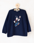 סוודר כחול עם רקמה של פופאי | 5-6 שנים