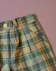 Checked Bermuda Shorts | 6-7 Years