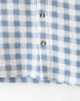 Plaid brass shirt with the king in the bar | 4-5 years