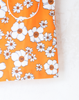 Seventies Orange Floral Set | 8-9 Years
