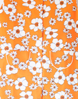 Seventies Orange Floral Set | 8-9 Years