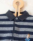 חולצת פולו עם פסים ורקמה של טינטין | 3-4 שנים