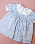 Floral dress with scalloped collar | 9-12 months