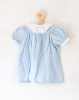 Floral dress with scalloped collar | 9-12 months
