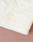 מעיל לבן עם פרווה מבית איב סאן לורן | 12-18 חודשים
