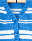 Striped wool cardigan | 5-6 years