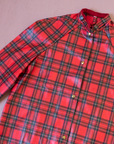 French plaid raincoat | 4-5 years