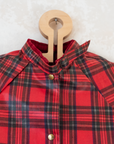 French plaid raincoat | 4-5 years
