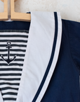 Sailor shirt with anchor and stripes | 5-6 years