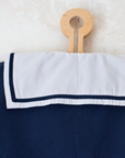 Sailor shirt with anchor and stripes | 5-6 years