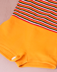 Orange swimsuit with sixties stripes | Deadstock | 3-4 years