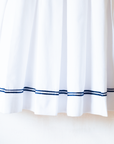 White sailor dress with collar and bow tie | 9-10 years
