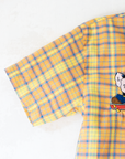 Plaid shirt with Popeye embroidery | 5-6 years
