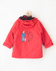 מעיל אדום עם רקמות של טינטין | 5-6 שנים