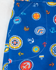 מכנסיים כחולים עם הדפסי ימאים | 4-5 שנים