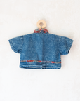 Denim shirt with fruits | 2-3 years