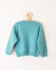 סוודר טורקיז עם שלגיה | 3-4 שנים