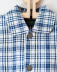 Plaid button-down shirt | Dead stock from Austria | 4-5 years